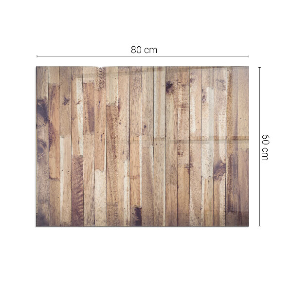 Protector suelo para estufa de leña Patrón de tablero en una disposición armoniosa