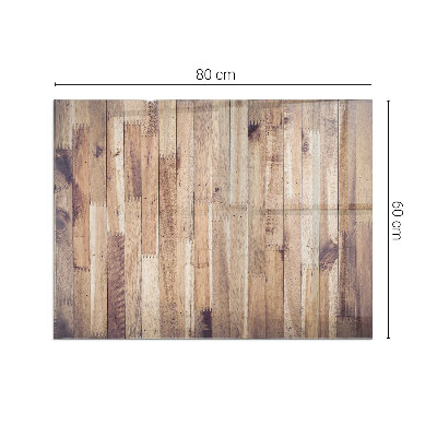 Podkładka pod kominek Wzór deski w harmonijnym układzie