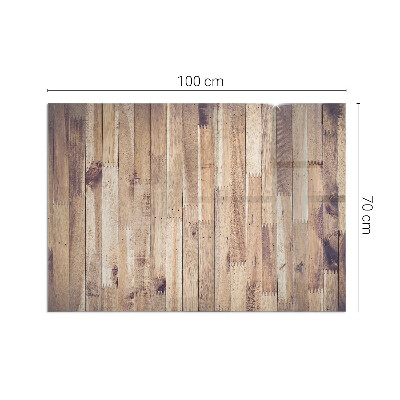 Podkładka pod kominek Wzór deski w harmonijnym układzie