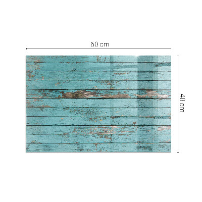 Placa protección suelo estufa Estética rústica de las tablas del producto.