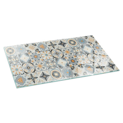 Placa de vidrio para chimenea Patrones de mosaicos