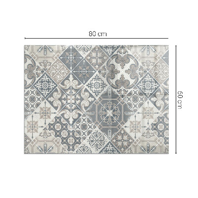 Placa protectora suelo estufa Patrones de mosaico decorativos