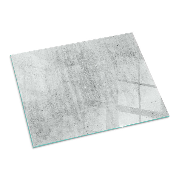 Protector suelo para estufa de leña Textura de hormigón en estilo industrial.