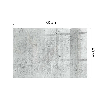 Protector suelo para estufa de leña Textura de hormigón en estilo industrial.