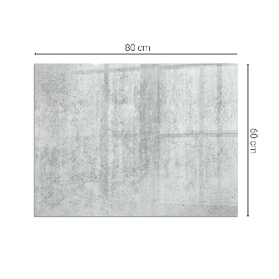 Protector suelo para estufa de leña Textura de hormigón en estilo industrial.