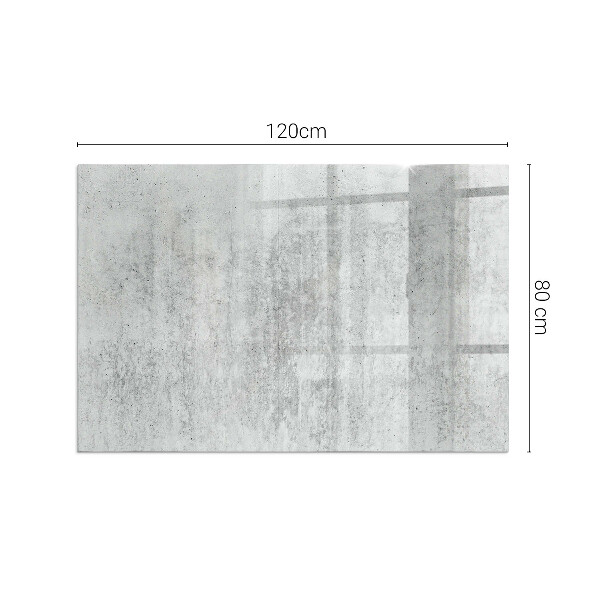 Protector suelo para estufa de leña Textura de hormigón en estilo industrial.