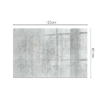 Protector suelo para estufa de leña Textura de hormigón en estilo industrial.