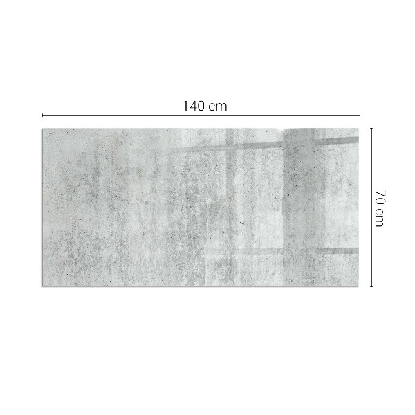 Protector suelo para estufa de leña Textura de hormigón en estilo industrial.