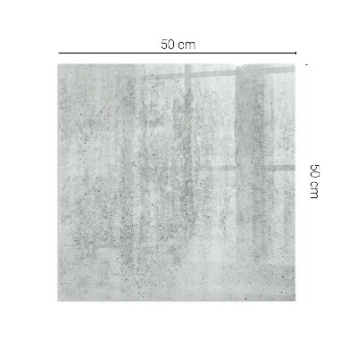 Protector suelo para estufa de leña Textura de hormigón en estilo industrial.