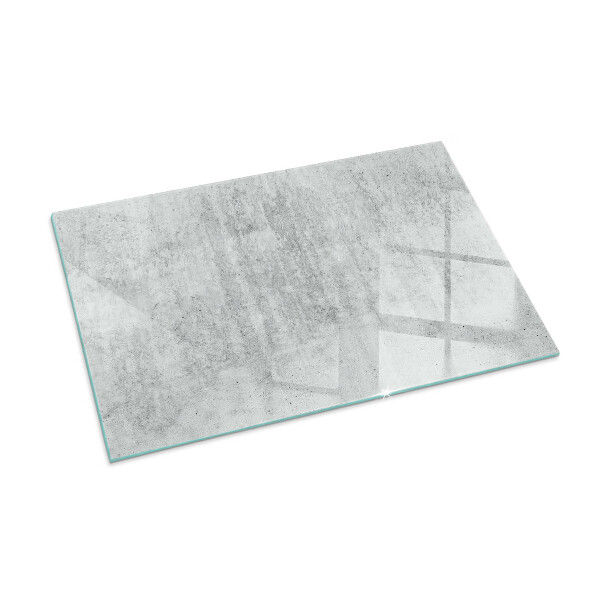 Protector suelo para estufa de leña Textura de hormigón en estilo industrial.