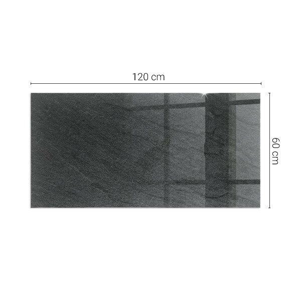 Placa de vidrio para chimenea Patrón de pavimento de piedra