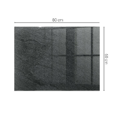 Placa de vidrio para chimenea Patrón de pavimento de piedra