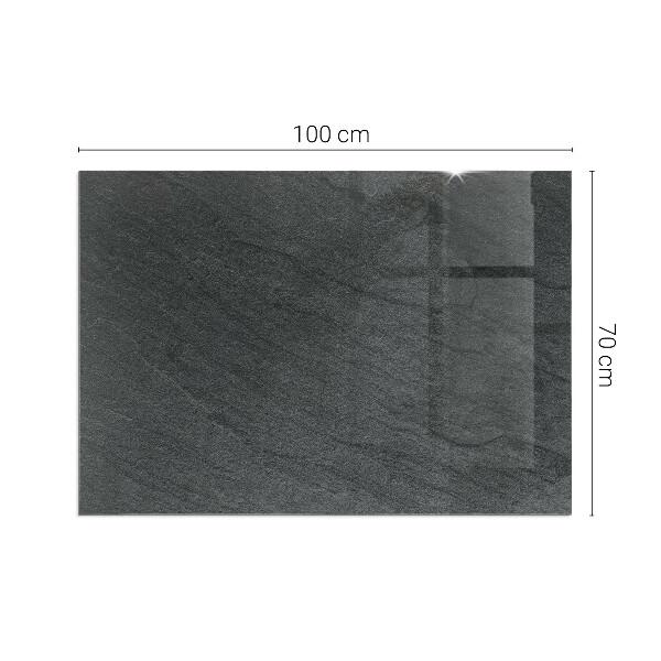 Placa de vidrio para chimenea Patrón de pavimento de piedra