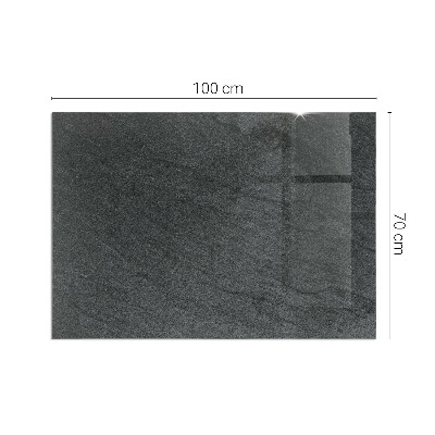 Placa de vidrio para chimenea Patrón de pavimento de piedra