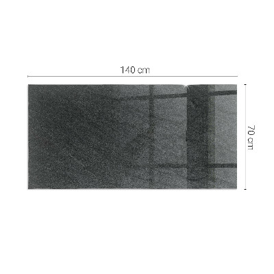 Placa de vidrio para chimenea Patrón de pavimento de piedra