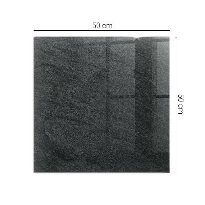 Placa de vidrio para chimenea Patrón de pavimento de piedra