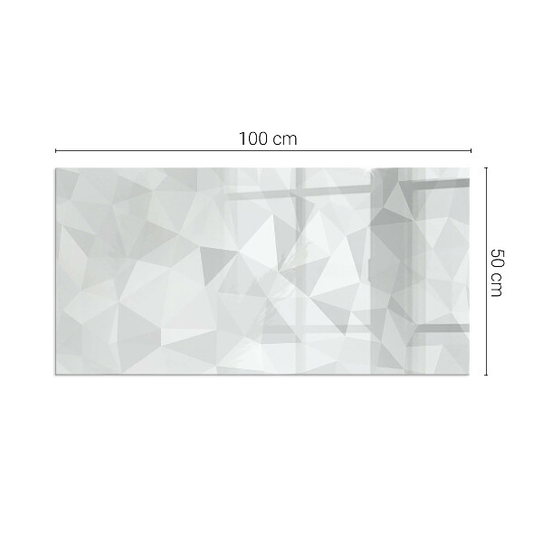 Placa protectora suelo estufa Diseño abstracto en formas