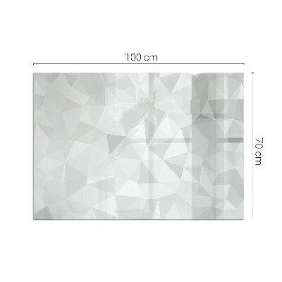 Placa protectora suelo estufa Diseño abstracto en formas