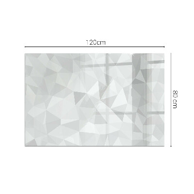 Placa protectora suelo estufa Diseño abstracto en formas