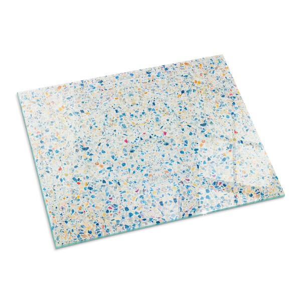 Protector suelo para estufa de leña Diseño moderno con estructura.