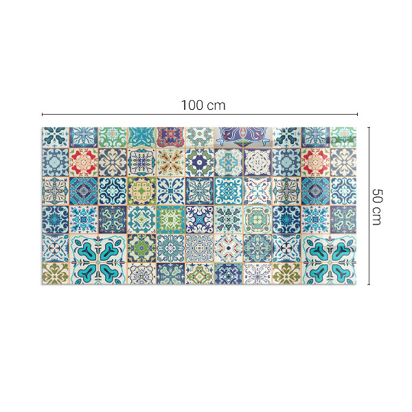 Placa protectora suelo estufa Mosaico en varias formas