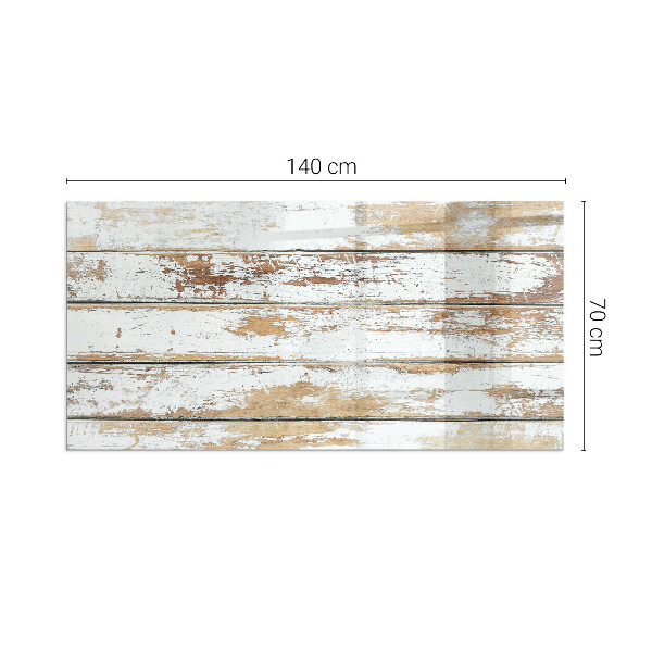 Placa protección suelo estufa Patrón dañado de la superficie de madera.