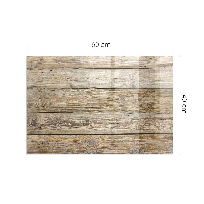 Placa protección suelo estufa Patrón natural de tablas de madera.