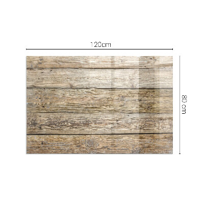 Placa protección suelo estufa Patrón natural de tablas de madera.