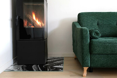 Podkładka pod kominek Linie i fale w nowoczesnym wydaniu