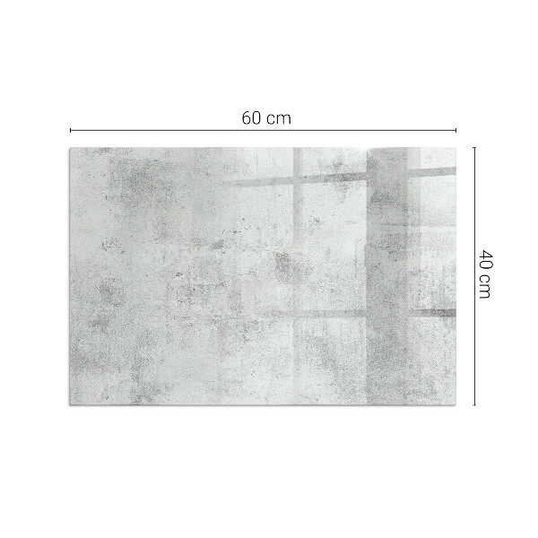 Placa protección suelo estufa Textura de hormigón con estilo