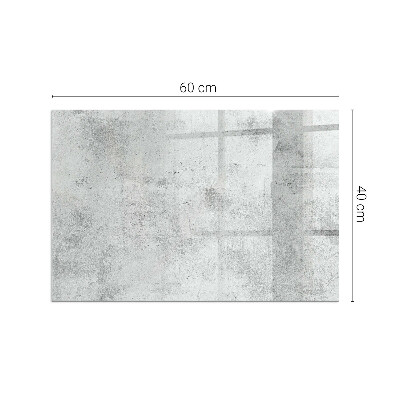 Placa protección suelo estufa Textura de hormigón con estilo