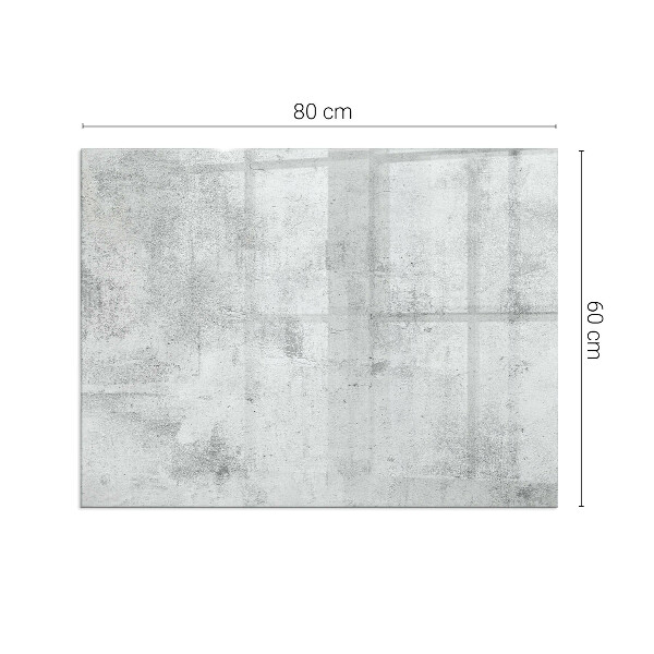 Placa protección suelo estufa Textura de hormigón con estilo