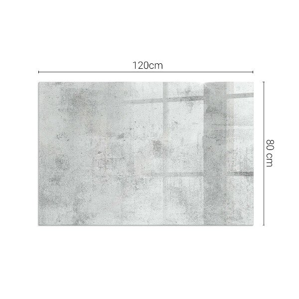 Placa protección suelo estufa Textura de hormigón con estilo