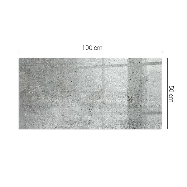 Protector suelo para estufa de leña Estructura de hormigón con estilo