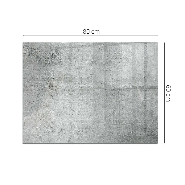 Protector suelo para estufa de leña Estructura de hormigón con estilo