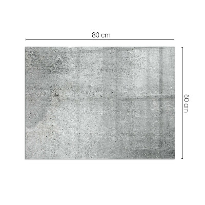 Protector suelo para estufa de leña Estructura de hormigón con estilo