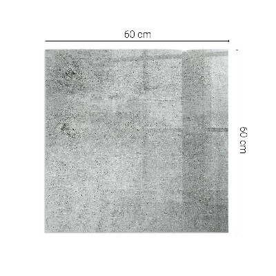 Protector suelo para estufa de leña Estructura de hormigón con estilo