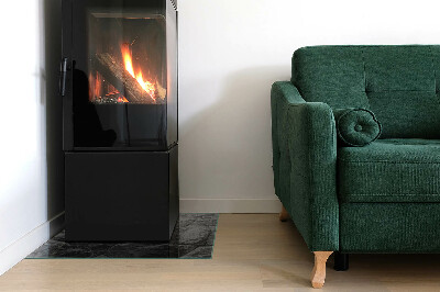 Placa protección suelo estufa Motivo de piedra natural