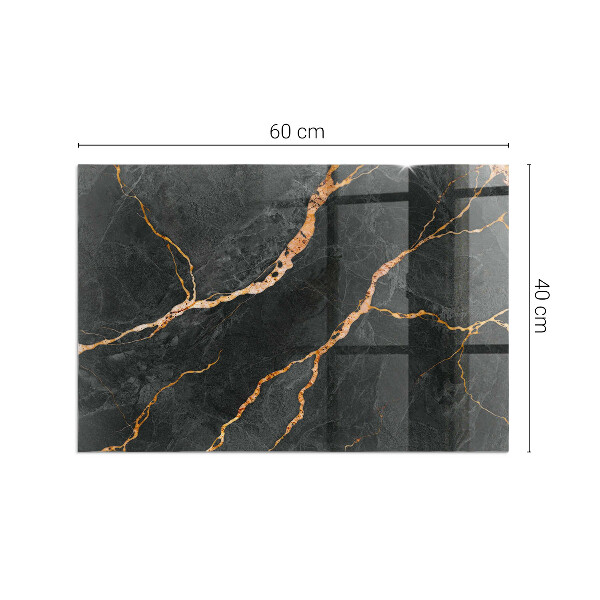 Protector suelo para estufa de leña Mármol clásico con vetas sutiles