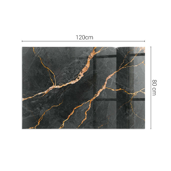 Protector suelo para estufa de leña Mármol clásico con vetas sutiles