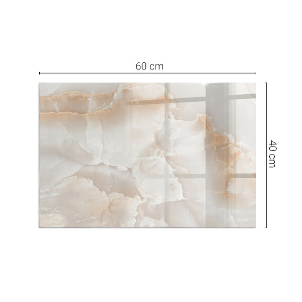 Szyba hartowana pod kominek Wzór naturalnego kamienia