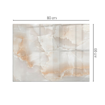 Placa de vidrio para chimenea Patrón de piedra natural