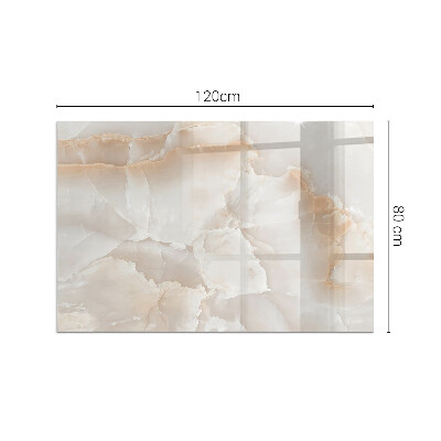 Placa de vidrio para chimenea Patrón de piedra natural