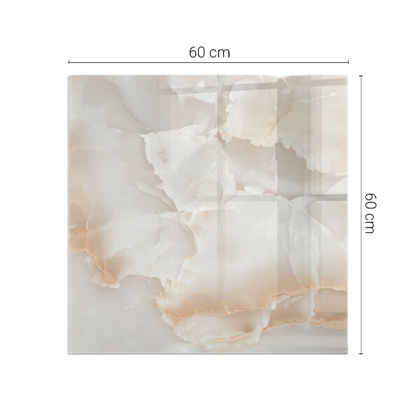 Placa de vidrio para chimenea Patrón de piedra natural