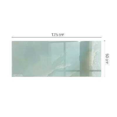 Placa protectora suelo estufa Elegante motivo de mármol