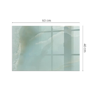 Placa protectora suelo estufa Elegante motivo de mármol