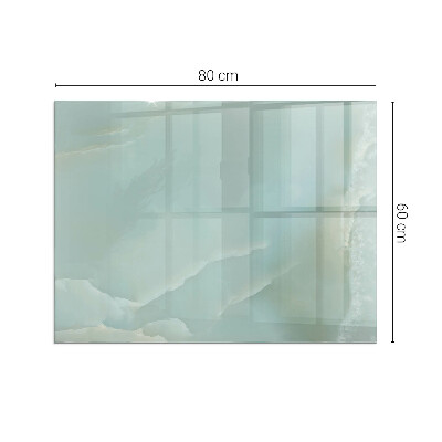 Placa protectora suelo estufa Elegante motivo de mármol