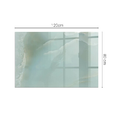 Placa protectora suelo estufa Elegante motivo de mármol