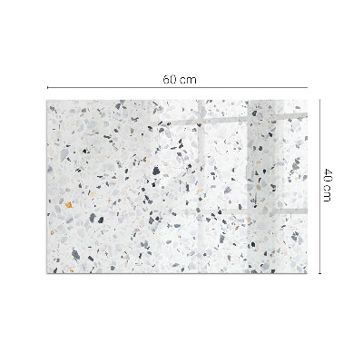 Protector suelo para estufa de leña Patrón de piedra con detalles sutiles.