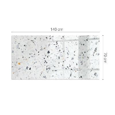 Protector suelo para estufa de leña Patrón de piedra con detalles sutiles.